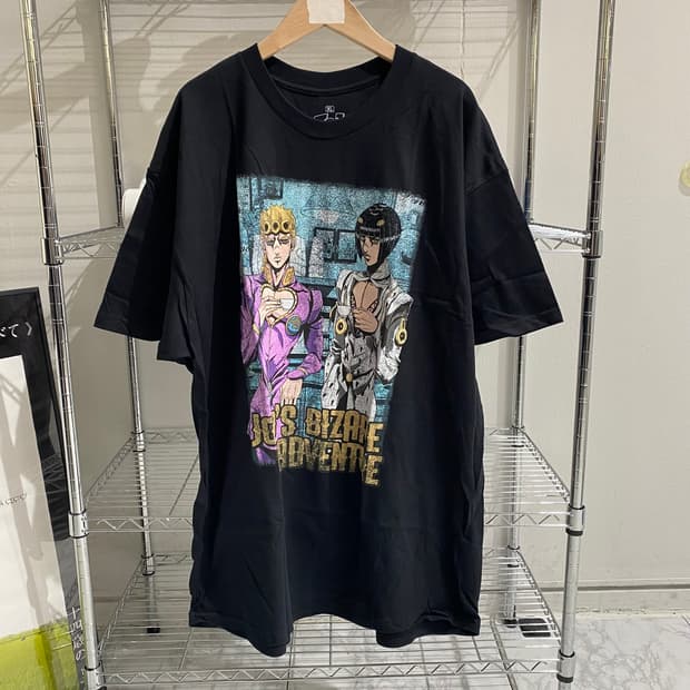 죠죠 오피셜 애니메이션 티셔츠