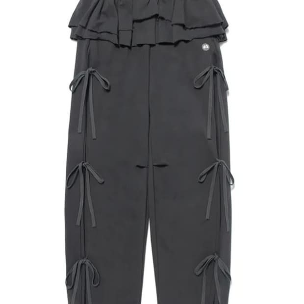 허그유어스킨 조거 팬츠 차콜