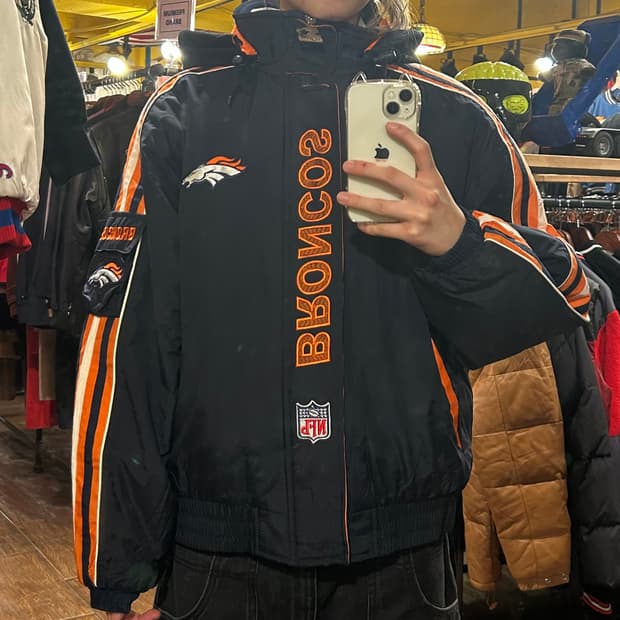 [HI] 스타터 패딩 네이비 