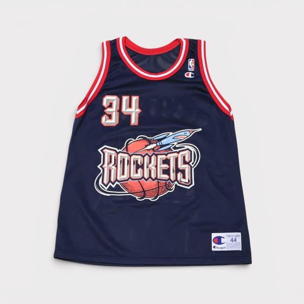 [S] 90's 챔피온 NBA 휴스턴 로키츠 하킴 올라주원 스윙맨 유니폼