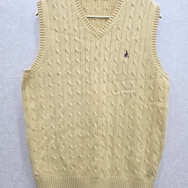 빈폴 BEAN POLE 케이블 니트 베스트