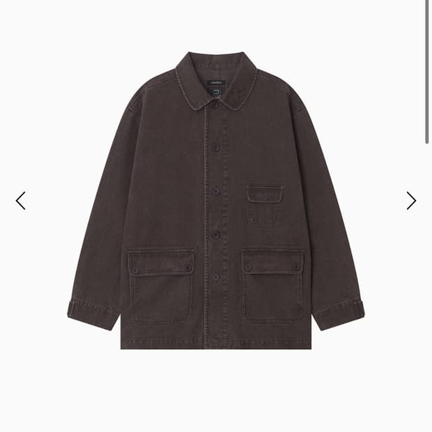 오헤시오 STAR FLORAL WASHED COTTON JACKET