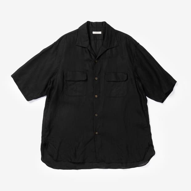 캄렌스 Linen cloth classic open collar 셔츠