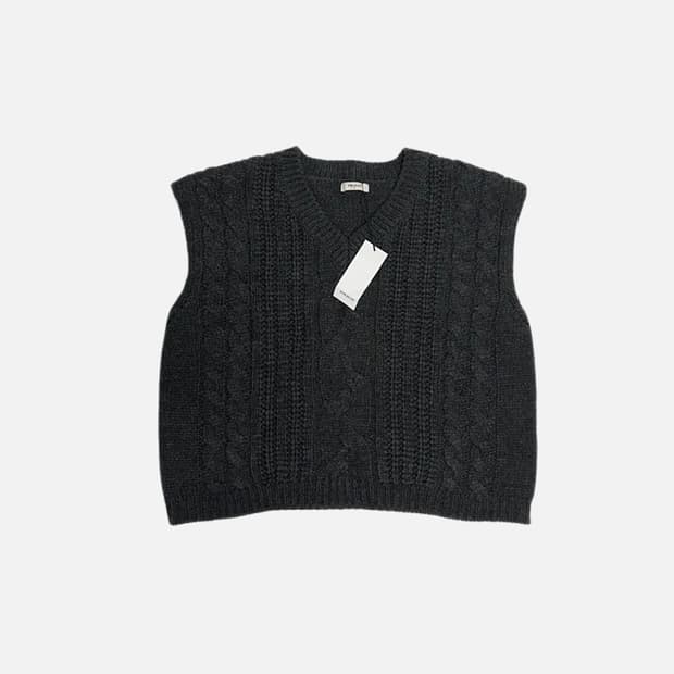 폴햄 브이넥 니트 베스트 (택있음)