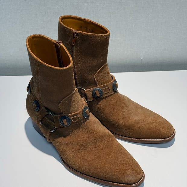생로랑 Saint Laurent 와이어트 하네스 웨스턴 부츠 42