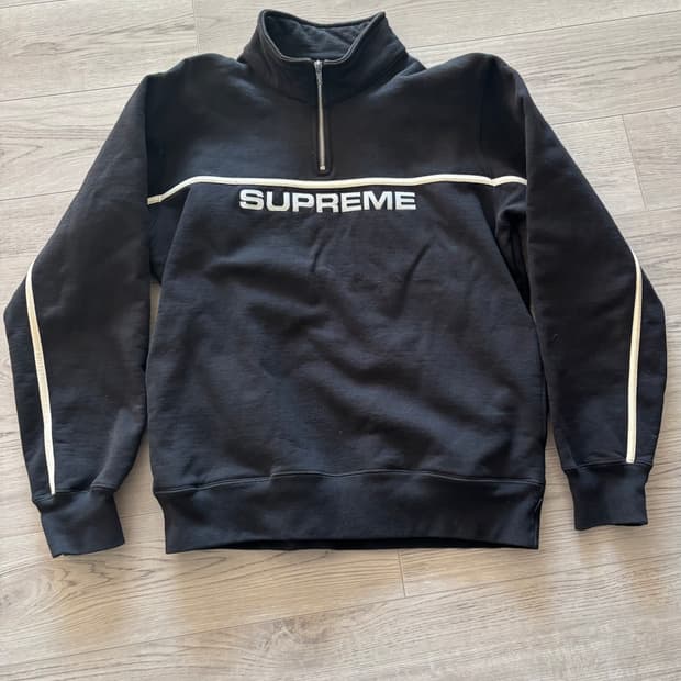 [L] 슈프림 반집업 맨투맨