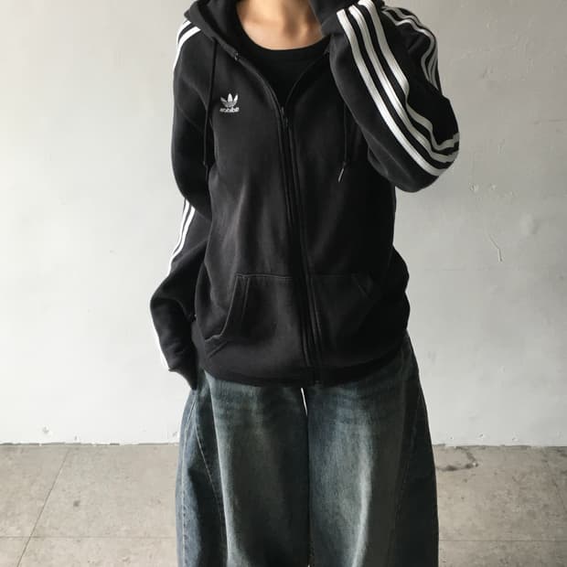 아디다스 사이드라인 후드집업