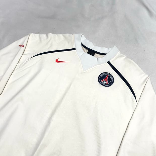 XL 나이키 파리 생제르맹 화이트 트레이닝 탑