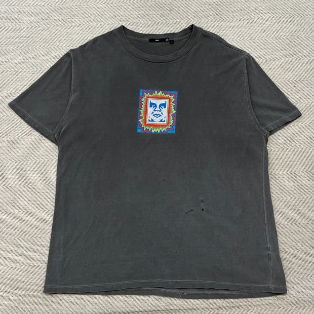 오베이 프린팅 반팔티 r3345