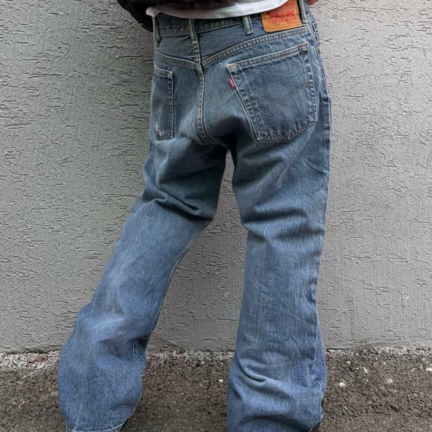 90s LEVIS 517 denim boots cut pants