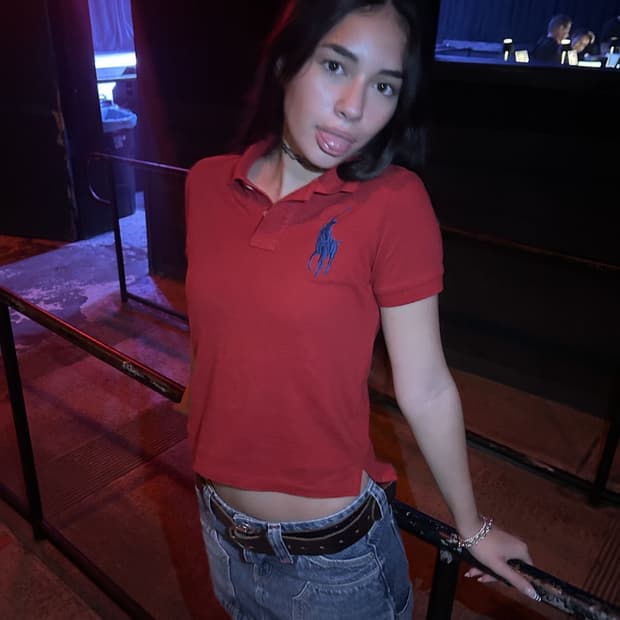 Polo 랄프로렌 폴로티 레드 M