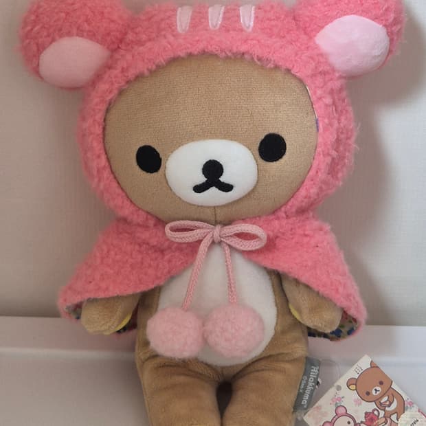 택o 고전 리락쿠마 다람쥐 인형