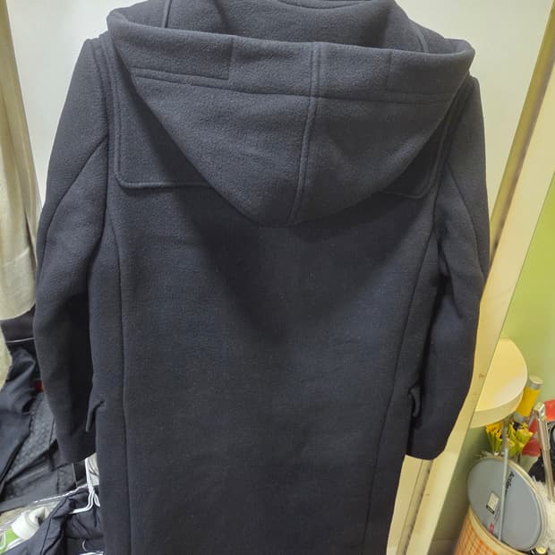 지방시 롱 후드 코트