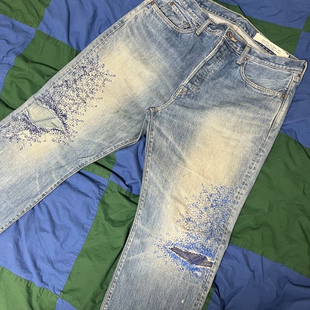 [판매] 캐피탈 몽키시스코 14oz 데님 38