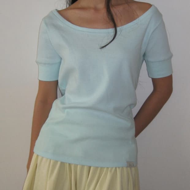 rib half top (mint)