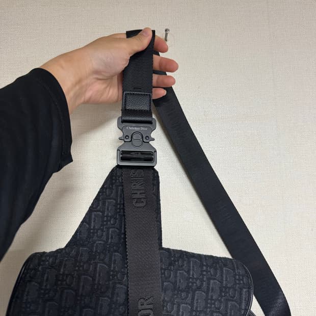 디올 남자 새들백