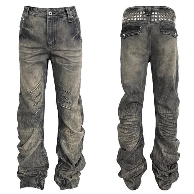 디스트로이트 슬림 데님