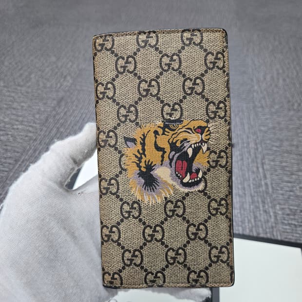 [특가][정품] 구찌 타이거 장지갑