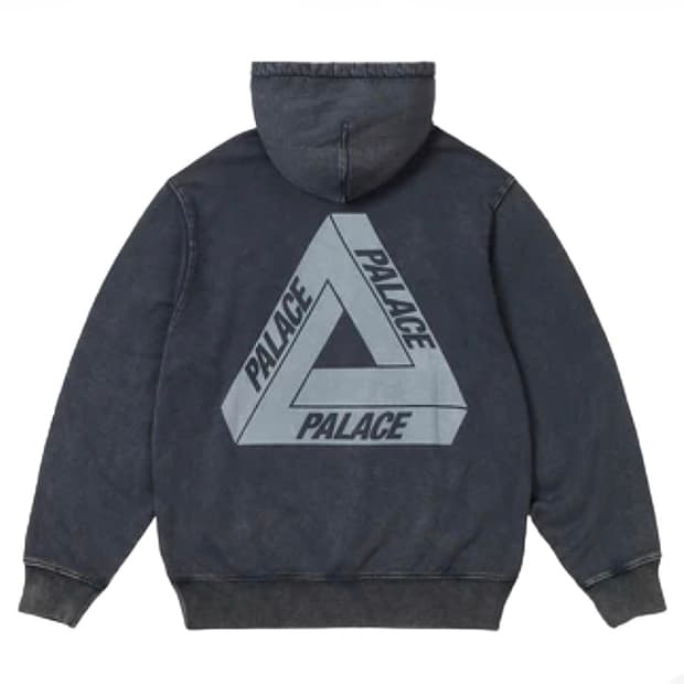 팔라스 워시드 아웃 트라이퍼그 후드 네이비 23FW L사이즈