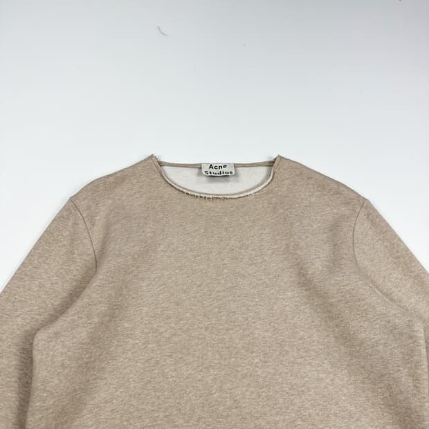 아크네 스튜디오 아이보리 디테일 맨투맨 (실측 M)