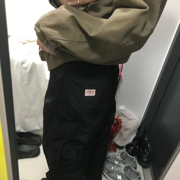 빈티지 JAVA 나일론 카코팬츠