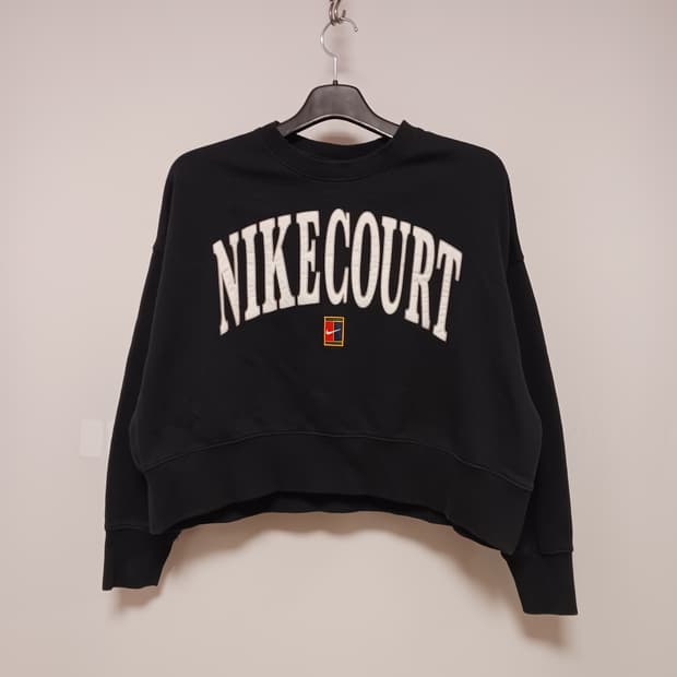 나이키 코트 헤리티지 오버사이즈 크루넥 테니스 스웻셔츠