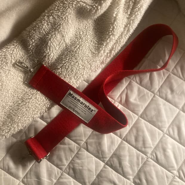 마스마룰즈 가방끈 레드