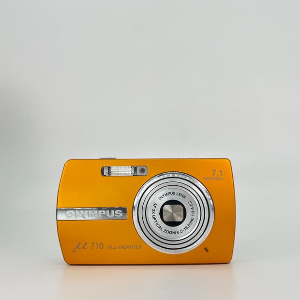 올림푸스 뮤 Olympus µ mju-710 오렌지