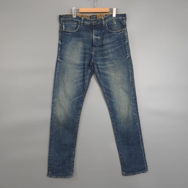 아르마니 진 J16 로우 크로치 데님 팬츠 / 사이즈 32