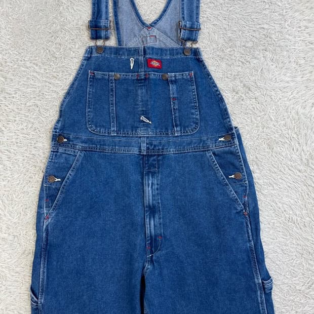 디키즈 데님 카펜터 오버롤/#3148