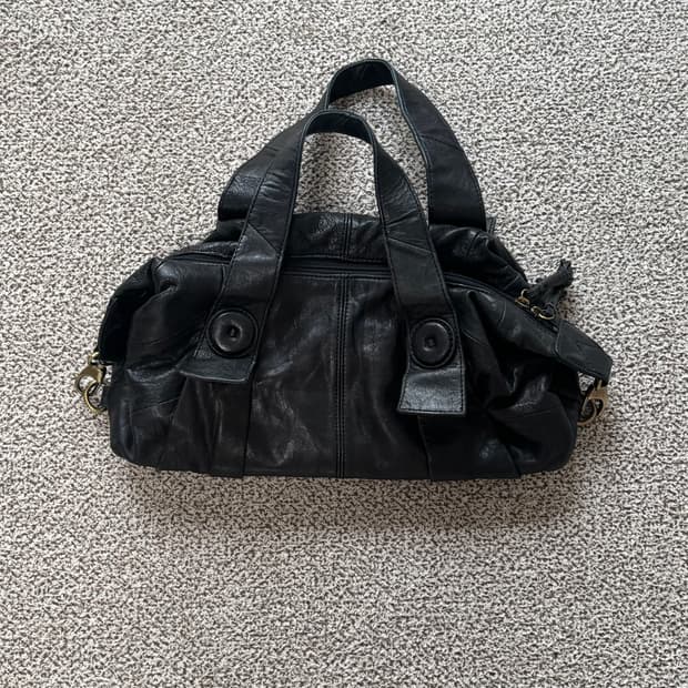 양가죽 가방/ 블랙