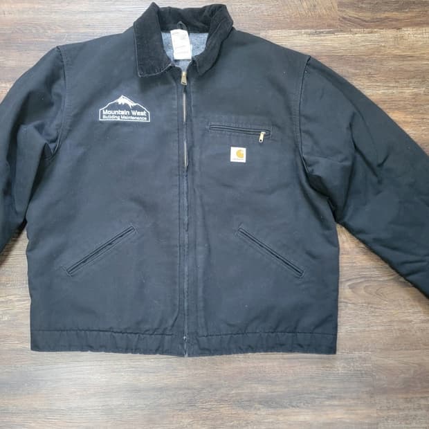 칼하트 J01 디트로이트 커스텀 자켓 블랙