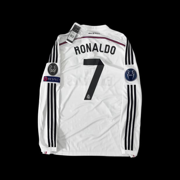 아디다스 14 15 레알 마드리드 홈 호날두 긴팔 유니폼