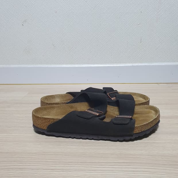 버켄스탁 아리조나 블랙 슬리퍼 280