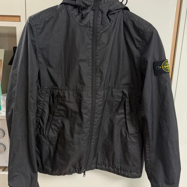 스톤아일랜드 멤브라나 TC 블랙 자켓 M