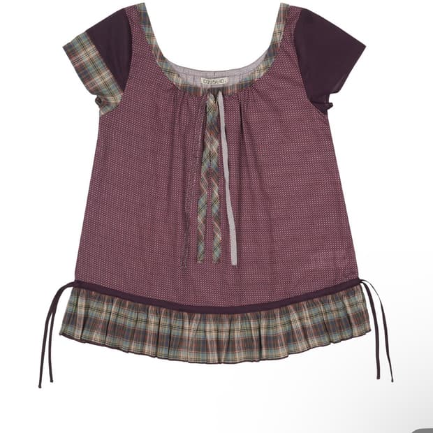 Coyseio strap shirring blouse pp