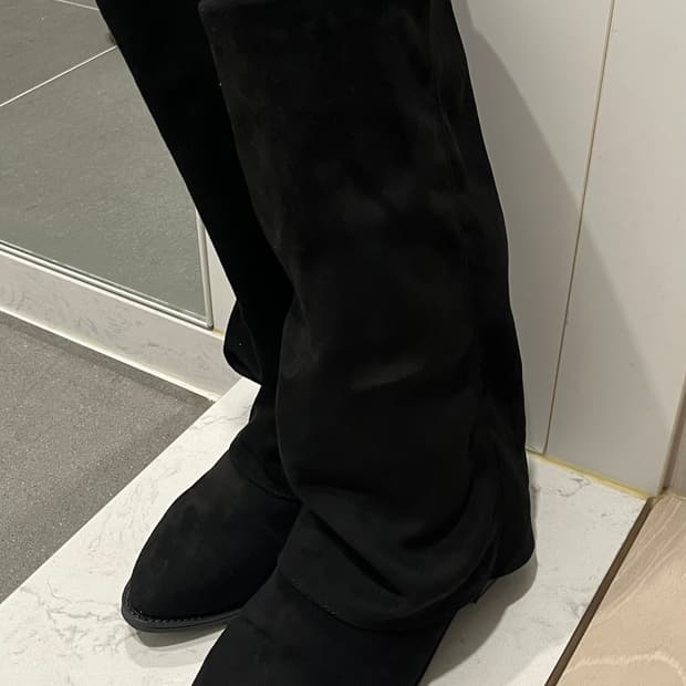 스웨이드 폴딩부츠