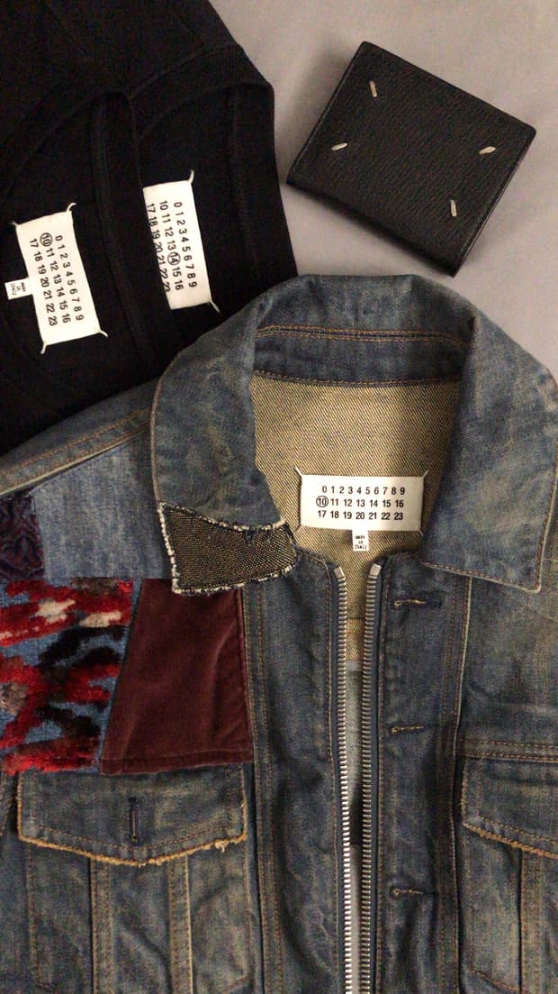 마르지엘라 패치워크 트러커 데님 자켓 50