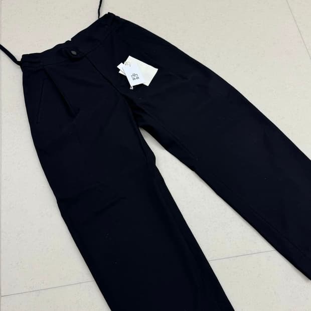 폴리테루 커브드 팬츠