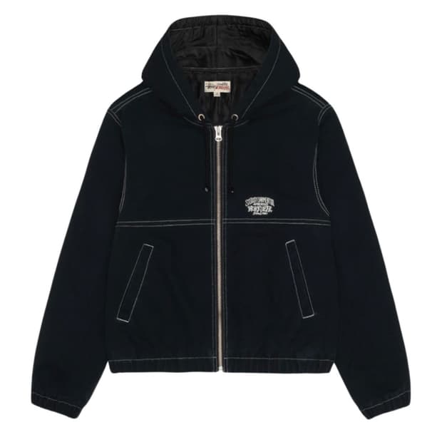 스투시 콘트라스트 스티치 자켓 L