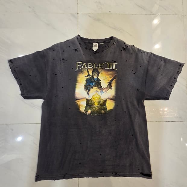 FABLE3 빈티지 티셔츠