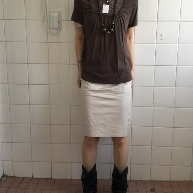 Layered point t shirt