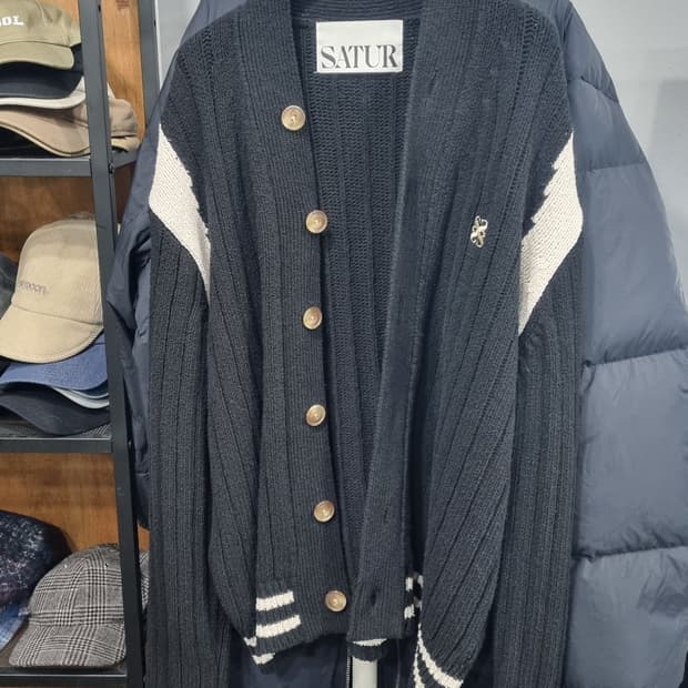 세터 가디건 오버핏L (가슴단면62) 상태10/8