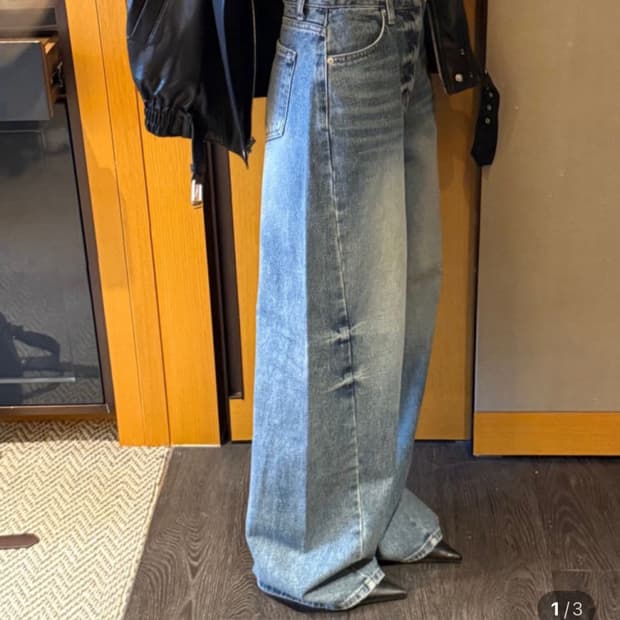 파탈제이 커브데님팬츠 M