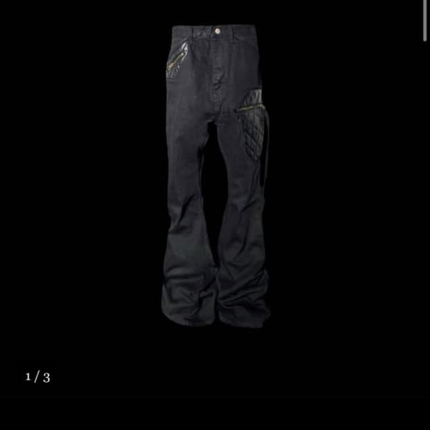 Emostance club 레더 패치 플레어진 v2