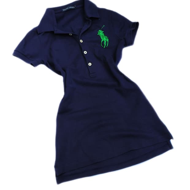 ✨[정품]폴로 딱붙핏 그린 빅포니 네이비 카라티 PK✨