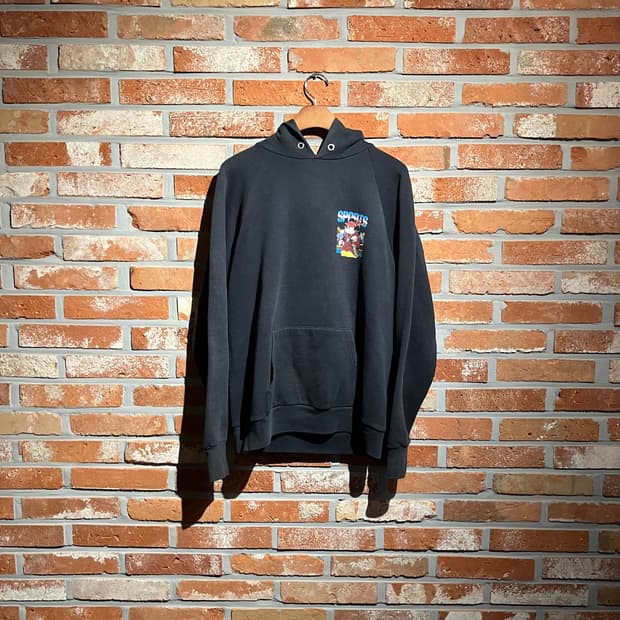 80s USA 빈티지 미키마우스 후드티 스웻 셔츠