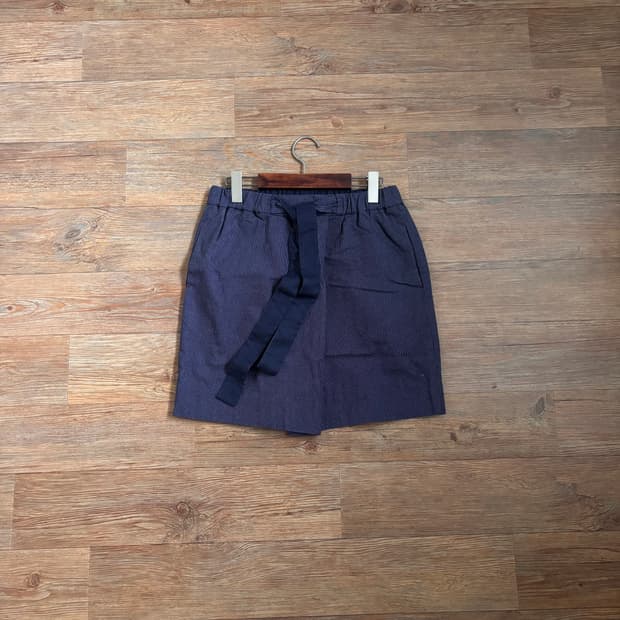 JILL 질스튜어트 캐주얼 스커트 미니 27 네이비 