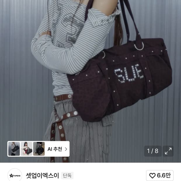 셋업이엑스이 가방