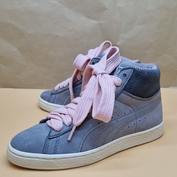 푸마 스테읻트 스웨이드 여성미드230 